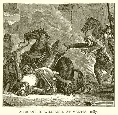 Nehoda Viléma I. v Mantes, 1087 od English School