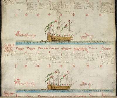 Přidat MS 22047 The galleass The Antelop and The Tegar, z 