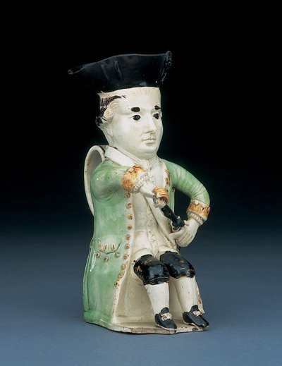 Admirál Lord Rodney toby džbán, kolem roku 1782 od English School