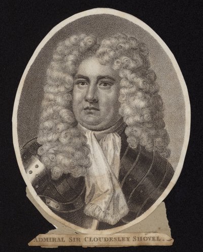 Admirál Sir Cloudesley Shovell od English School