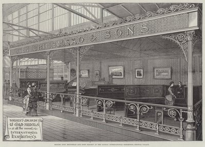 Reklama, John Brinsmead and Sons (rytina) od English School
