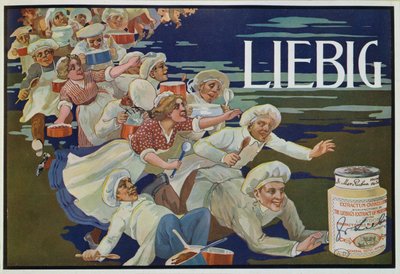 Reklama na Liebig od English School
