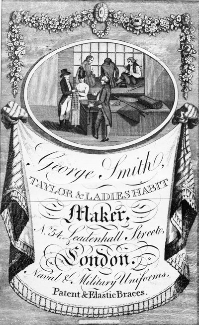 Reklama pro George Smith, Taylor a Ladies Habit Maker od English School