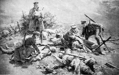 Po boji: Hledání identifikačních disků mrtvých Němců, 1914-19 od English School