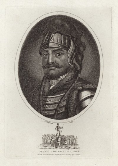 Alaric gotický náčelník od English School