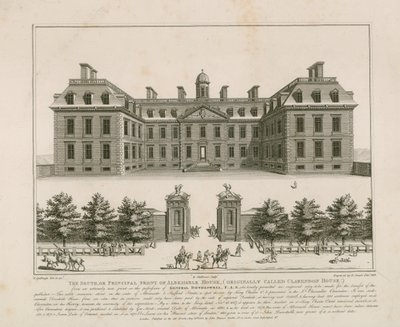 Albemarle House (původně nazývaný Clarendon House) od English School