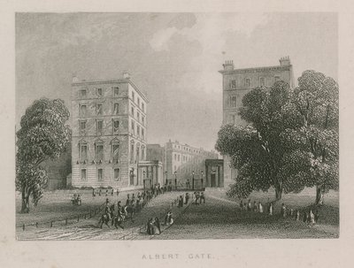 Albert Gate, Kensington Park, Londýn od English School