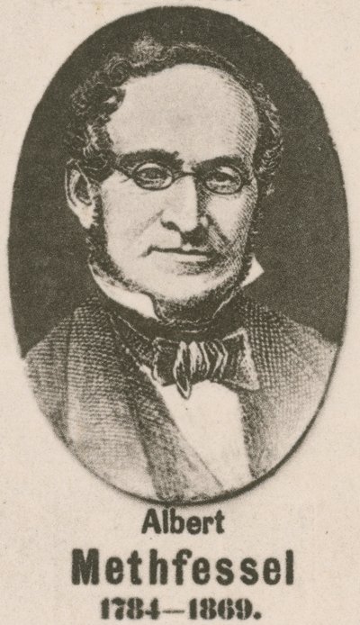 Albert Methfessel (rytina) od English School