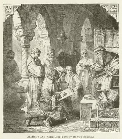 Alchymie a astrologie vyučované ve školách od English School