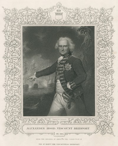Alexander Hood, 1. vikomt Bridport, ilustrace z knihy "England
