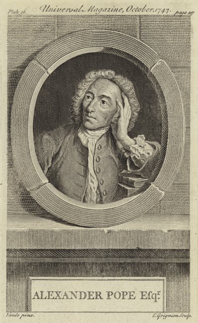 Alexander Pope, Esquire od English School