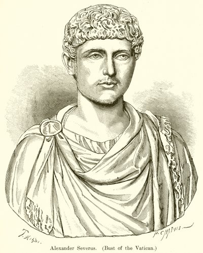 Alexander Severus. (Busta Vatikánu) od English School