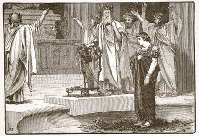 Alexandra v chrámu Jupitera Ammona od English School