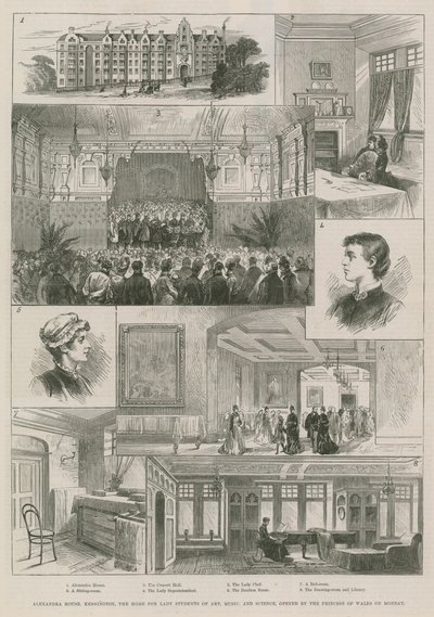 Alexandra House, Kensington od English School