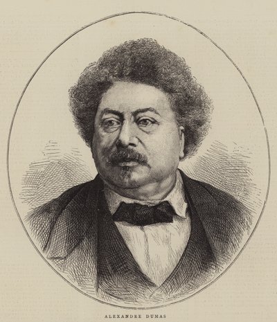 Alexandre Dumas (rytina) od English School
