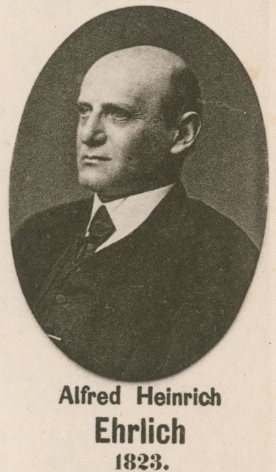 Alfred Heinrich Ehrlich (rytina) od English School