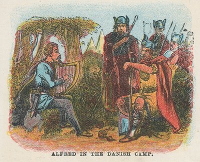 Alfred v dánském táboře od English School