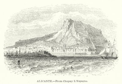 Alicante (rytina) od English School