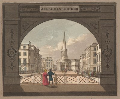 All Souls Church, Langham Place od English School