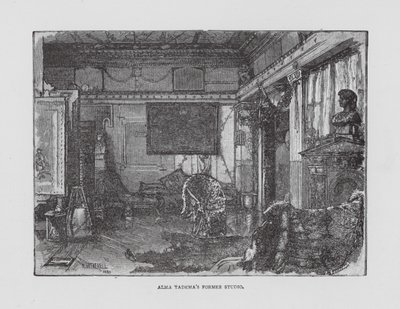 Bývalý ateliér Almy Tademy (litografie) od English School
