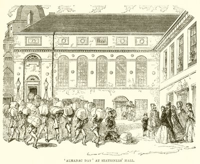 Almanach Day v Stationers Hall od English School
