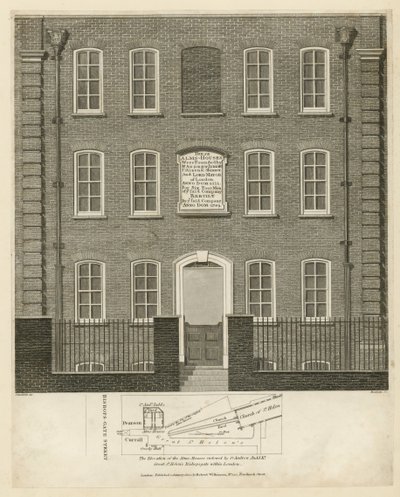 Alms Houses, Bishopsgate od English School