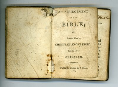 Zkrácení Bible od English School