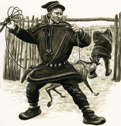 Starověké národy světa: Laponci od English School
