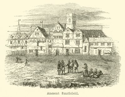 Ancient Smithfield (rytina) od English School