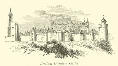 Altes Windsor Schloss von English School
