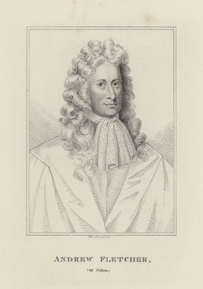 Andrew Fletcher (rytina) od English School