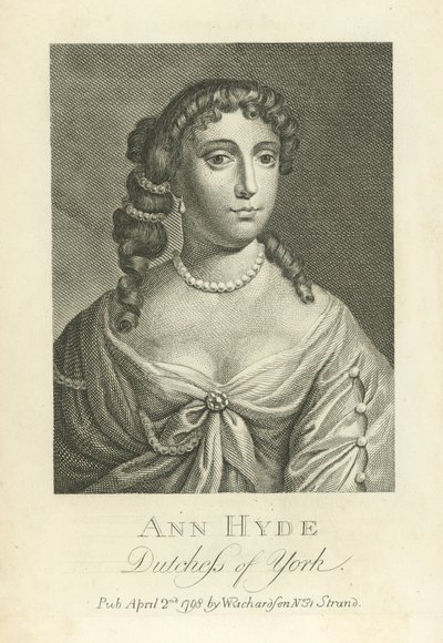 Ann Hyde, vévodkyně z Yorku od English School