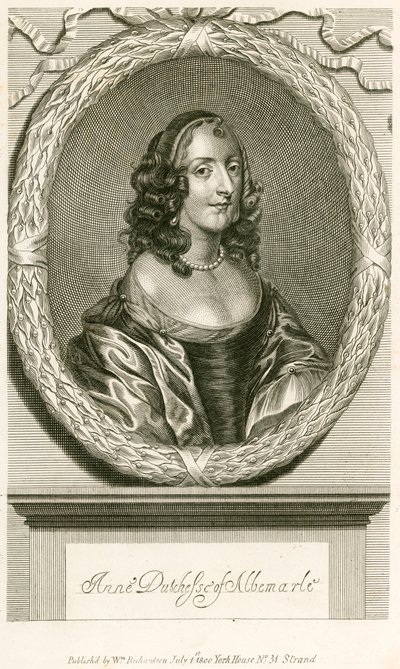 Anne vévodkyně z Albemarle od English School