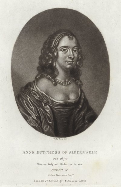 Anne vévodkyně z Albemarle od English School