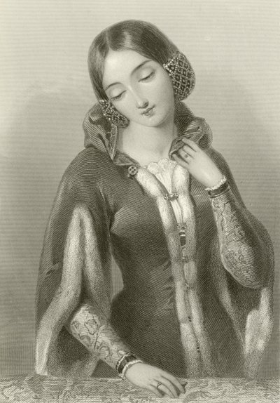 Anna Česká, královna krále Richarda II od English School
