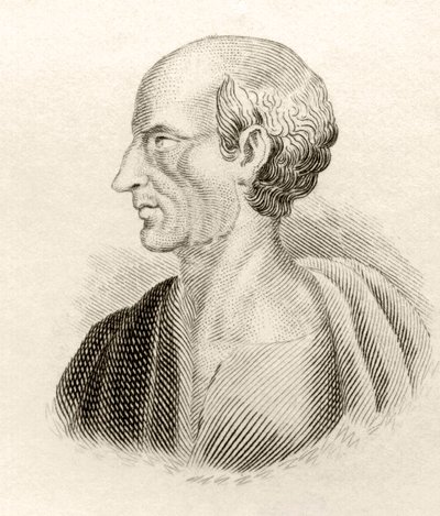 Antisthenes, z „Crabbes Historical Dictionary“, vydaného v roce 1825 od English School