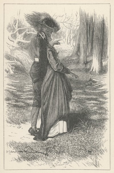 Aphra Behn, Oroonoko a Imoinde (rytina) od English School
