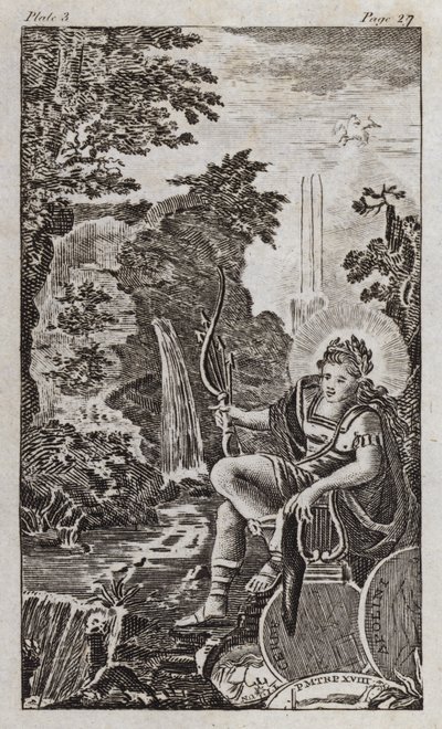 Apollo (rytina) od English School