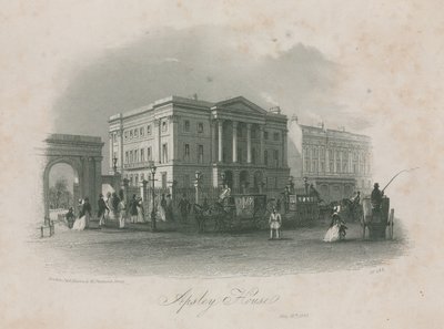 Apsley House, Hyde Park Corner, Londýn od English School