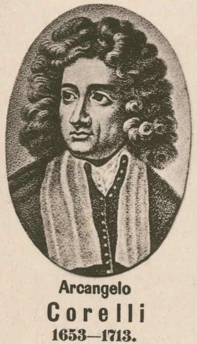 Arcangelo Corelli (rytiny) od English School