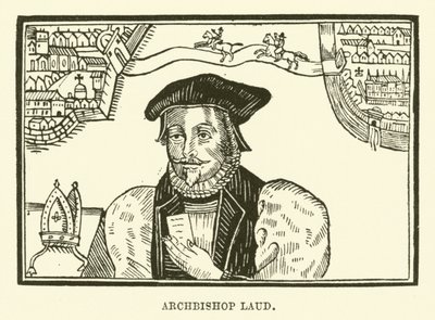 Arcibiskup Laud (rytina) od English School