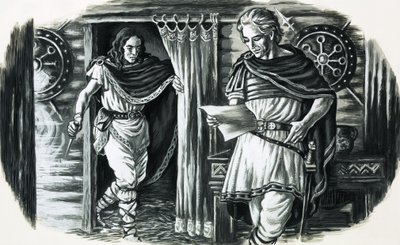 Armenium, německý princ zajatý Římany, kteří později osvobodili Německo od English School