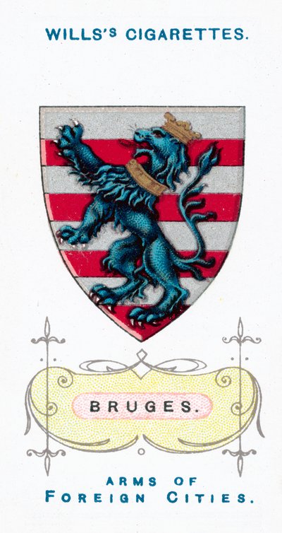 Arms of Bruges (chromolitho) od English School
