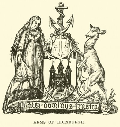Zbraně Edinburghu od English School