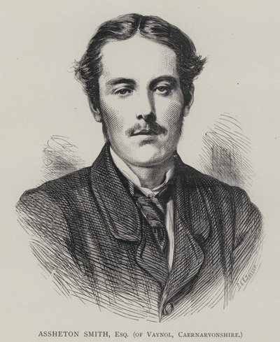 Assheton Smith, Esquire, of Vaynol, Caernarvonshire (rytina) od English School