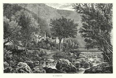 V Lynmouthu (rytina) od English School