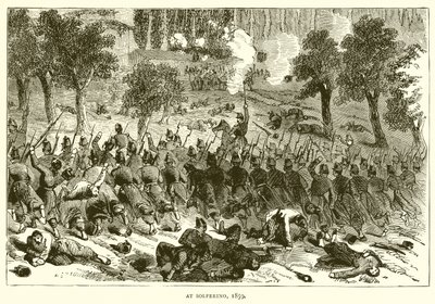 V Solferinu, 1859 od English School