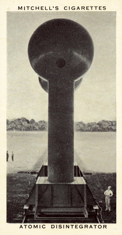 Atomový dezintegrátor (litho) od English School