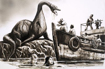 Útok prehistorického plaza od English School