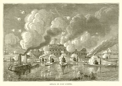 Útok na Fort Sumter od English School